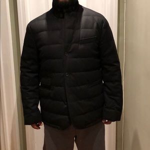Men Polo Ralph Lauren Black quilted Coat
